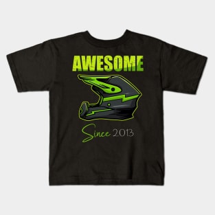 Awesome Since 2013 6rd Years Old dirt bike Kids T-Shirt